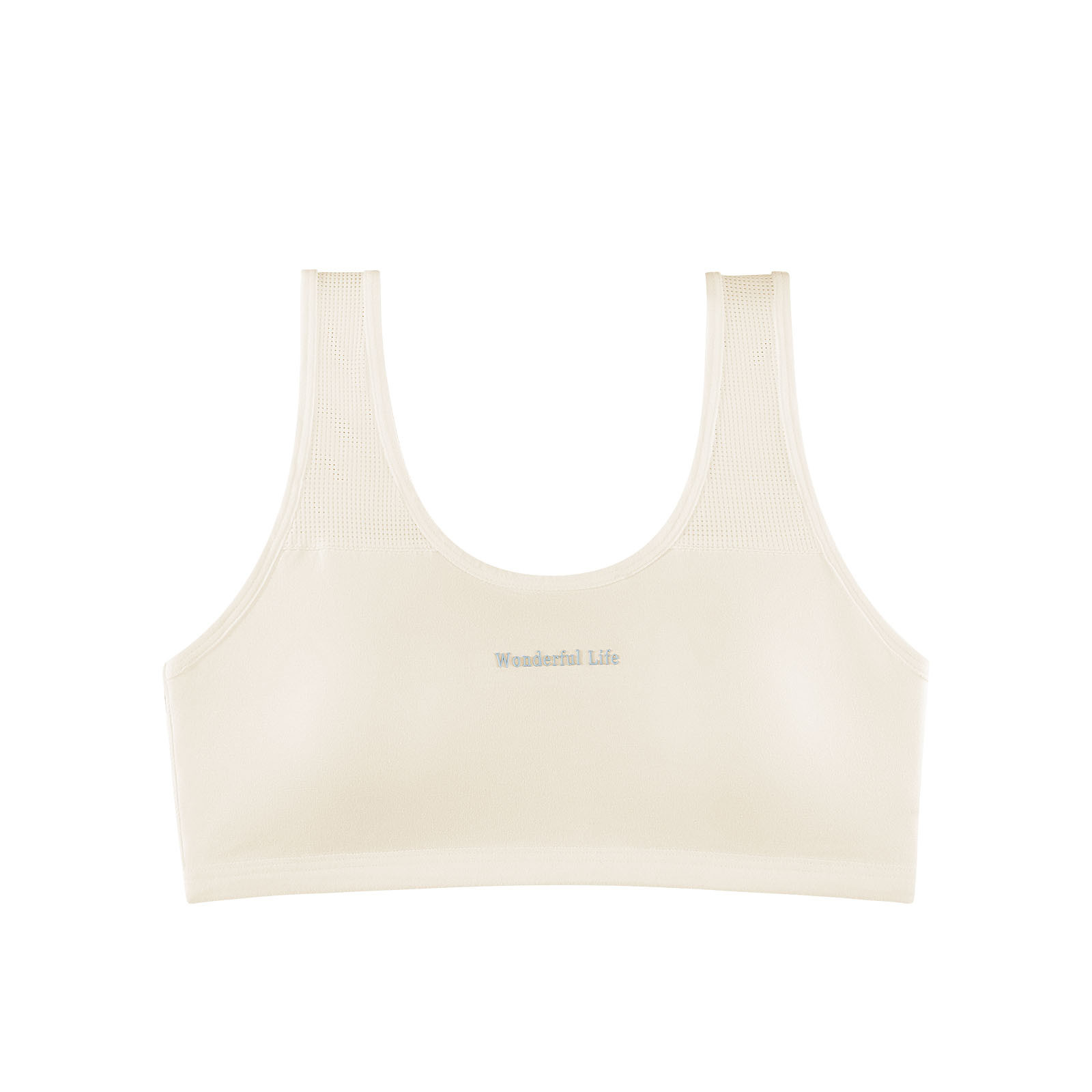 itsun Summer Savings Clearance 2025! Training Bras for Girls, Young Girls Solid Soft Comfortable Breathable Children Thin Style Student Bra Underwear Beige 10-11 Years